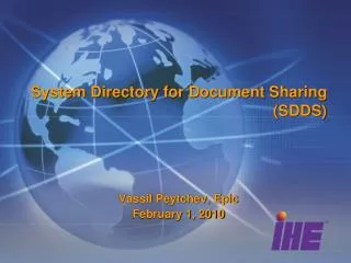 System Directory for Document Sharing (SDDS)