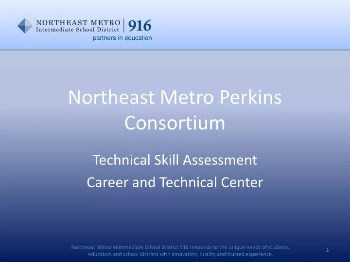 northeast metro perkins consortium