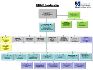 UMMS Leadership