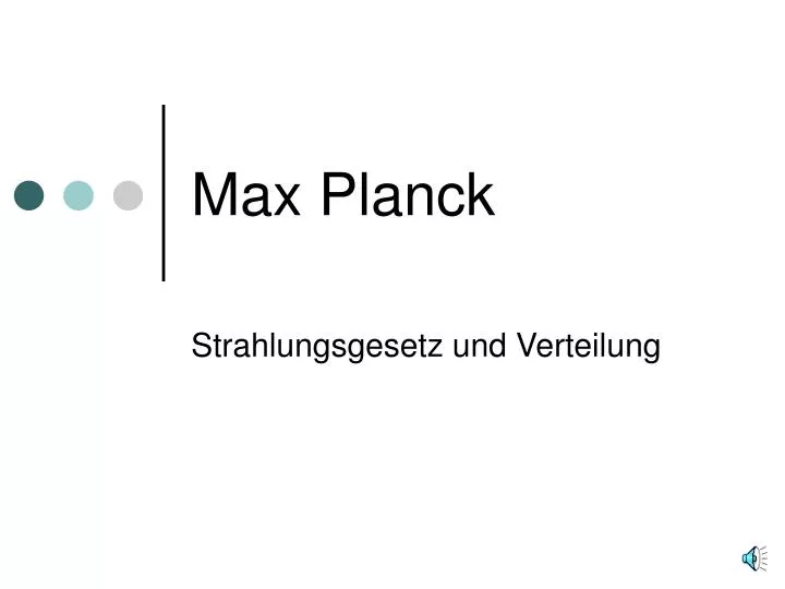max planck