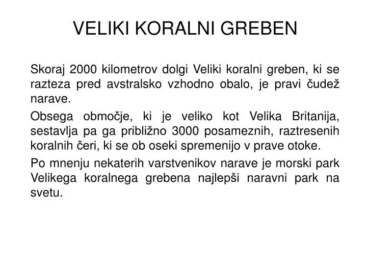 veliki koralni greben