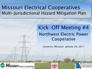 Missouri Electrical Cooperatives Multi-Jurisdictional Hazard Mitigation Plan