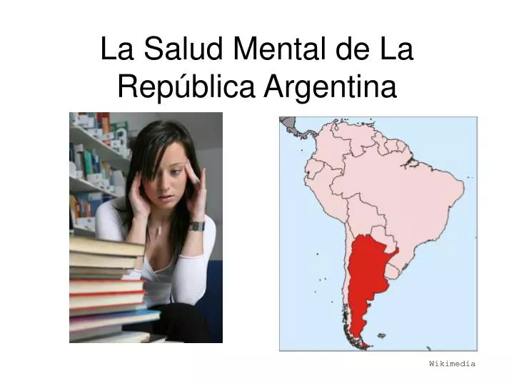 la salud mental de la rep blica argentina
