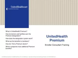 UnitedHealth Premium