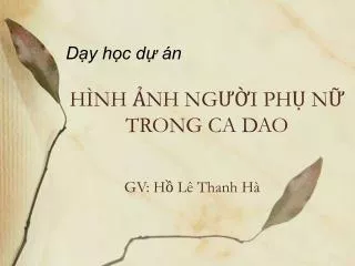 h nh nh ng i ph n trong ca dao