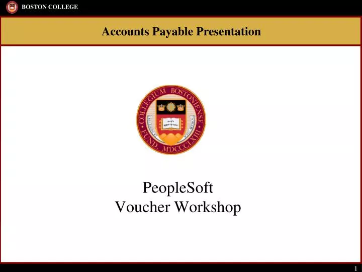 peoplesoft voucher workshop