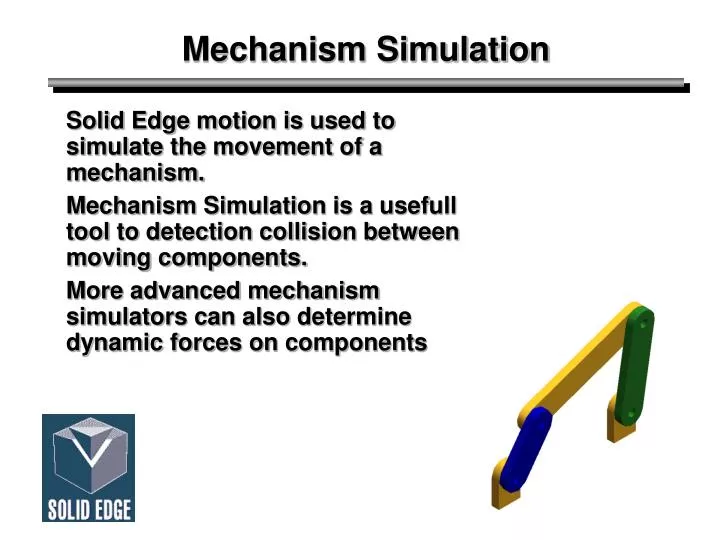 mechanism simulation