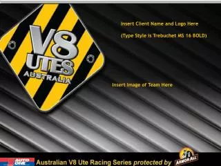 Australian V8 Ute Racing