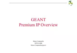 GEANT Premium IP Overview