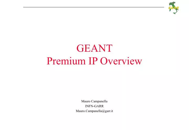 geant premium ip overview