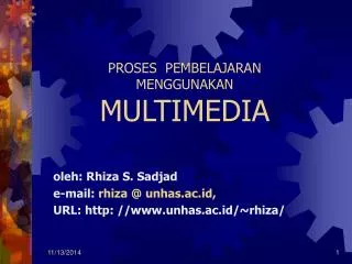 proses pembelajaran menggunakan multimedia