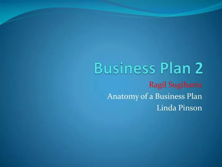 business plan 2