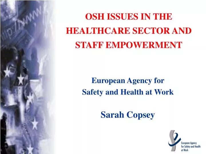 osh issues in the healthcare sector and staff empowerment