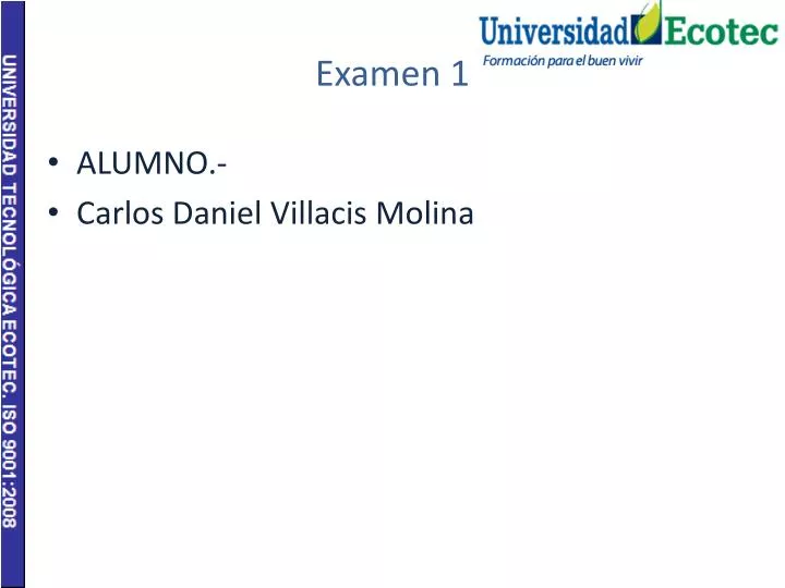 examen 1