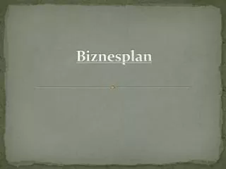 biznesplan