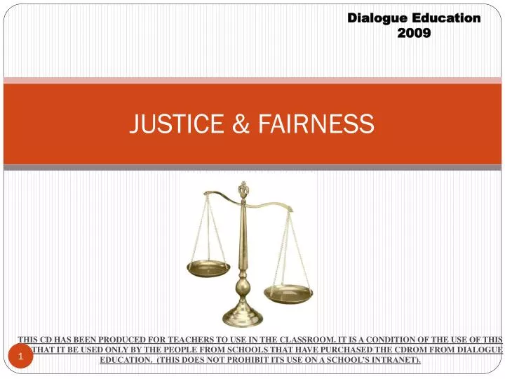 justice fairness