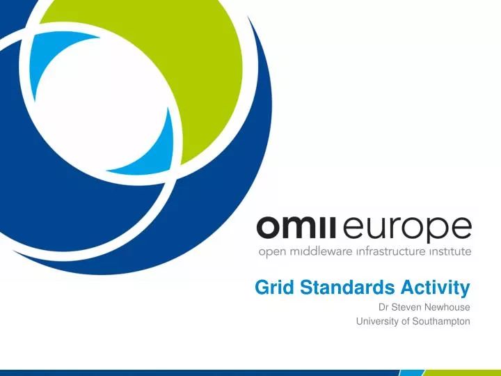 grid standards activity