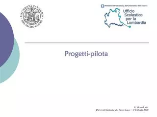 progetti pilota
