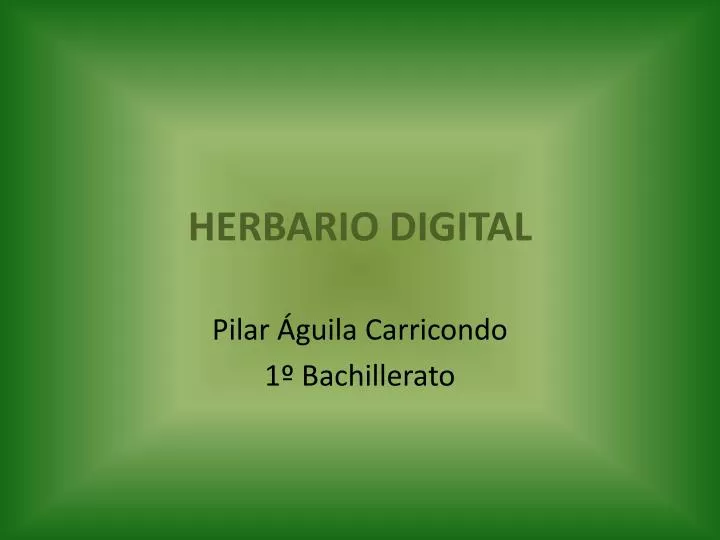 herbario digital