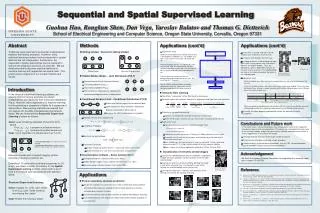 Sequential and Spatial Supervised Learning