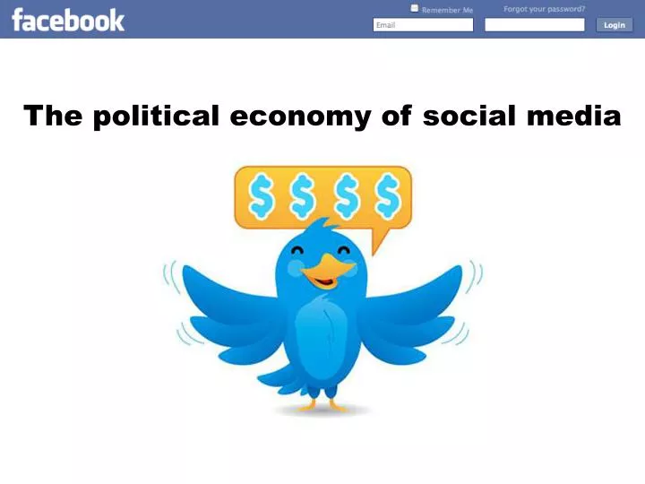 the political economy of social media