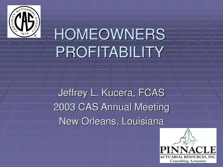 homeowners profitability