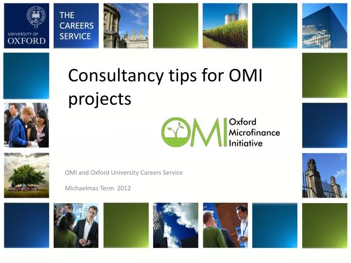 consultancy tips for omi projects