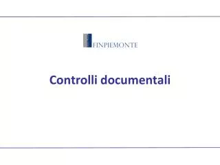 controlli documentali