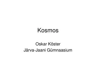 kosmos
