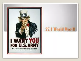 27 1 world war ii