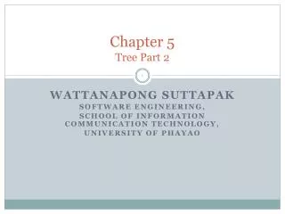 chapter 5 tree part 2