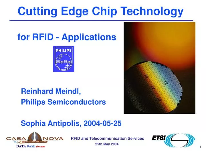 cutting edge chip technology for rfid applications