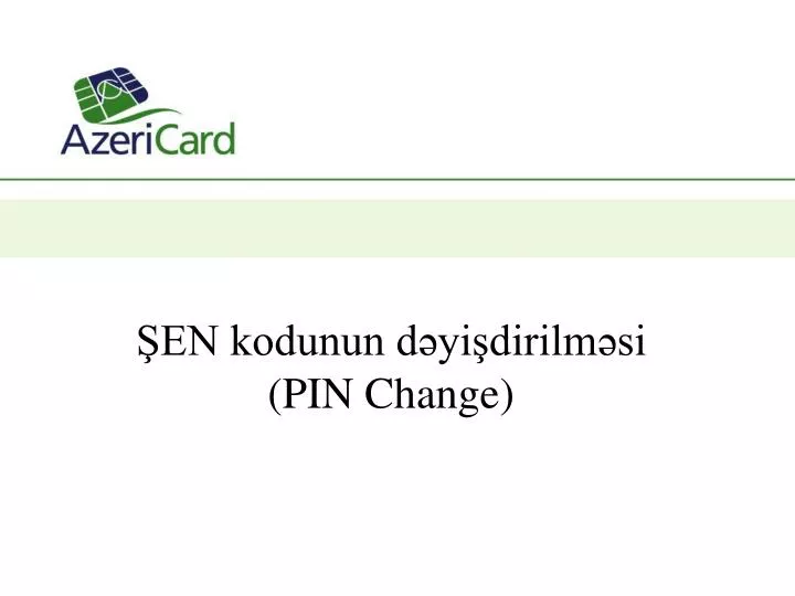 en kodunun d yi dirilm si pin change