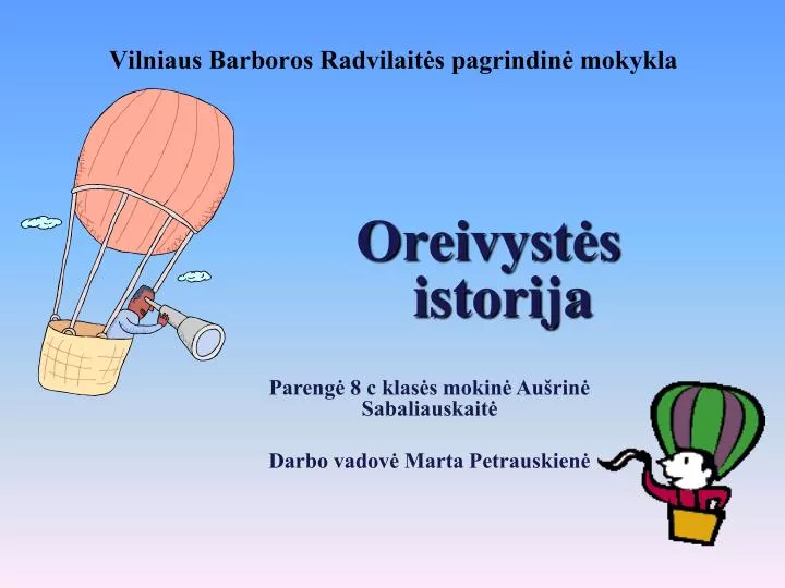 vilniaus barboros radvilait s pagrindin mokykla