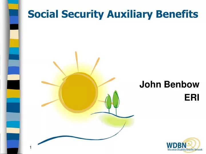 social security auxiliary benefits