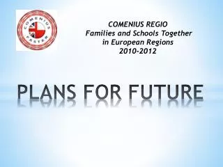 plans for future