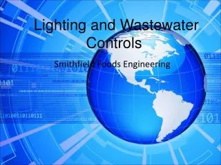 Lighting and Wastewater Controls