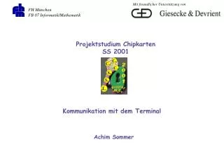kommunikation mit dem terminal