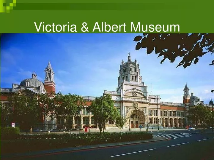 victoria and albert museum presentation