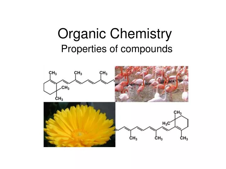 organic chemistry