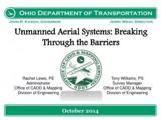 Unmanned Aerial Systems: Breaking Through the Barriers