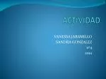 ACTIVIDAD - slide 1