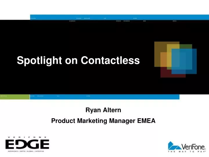 spotlight on contactless