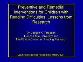 The top five myths about interventions for struggling readers