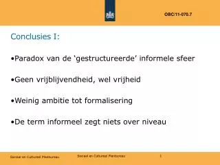 conclusies i