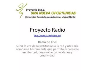 proyecto radio