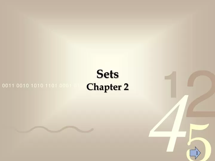 sets chapter 2