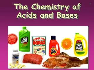 the chemistry of acids and bases