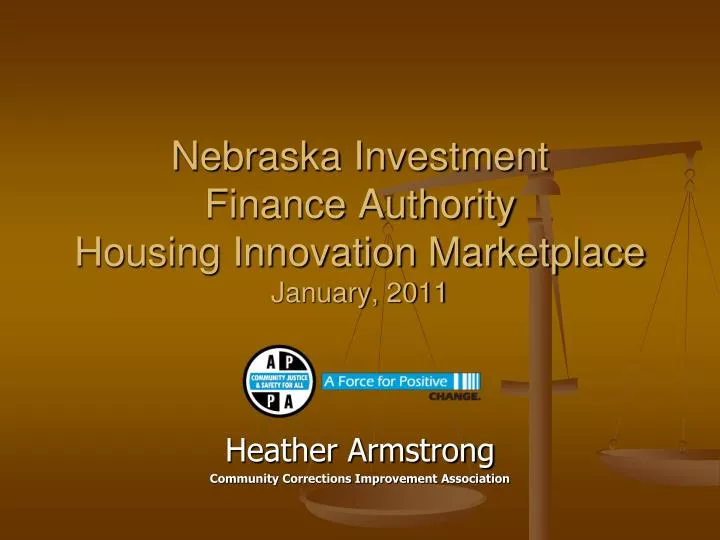 nebraska investment finance authority housing innovation marketplace january 20 11