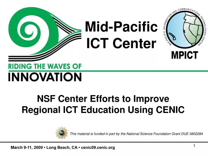 mid pacific ict center